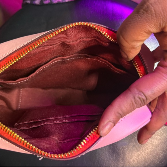 Coach Pink and Red Cherry Crossbody Bag - Picture 2 of 4